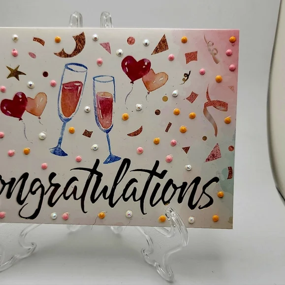 Congratulations Card Small - Picture 4 of 4